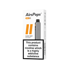 AIRSCREAM-AIRSPOPS PRO2 1000MAH-GLOSSY GREY