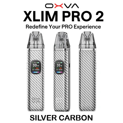 OXVA XLIM PRO 2 POD KIT-SILVER CARBON