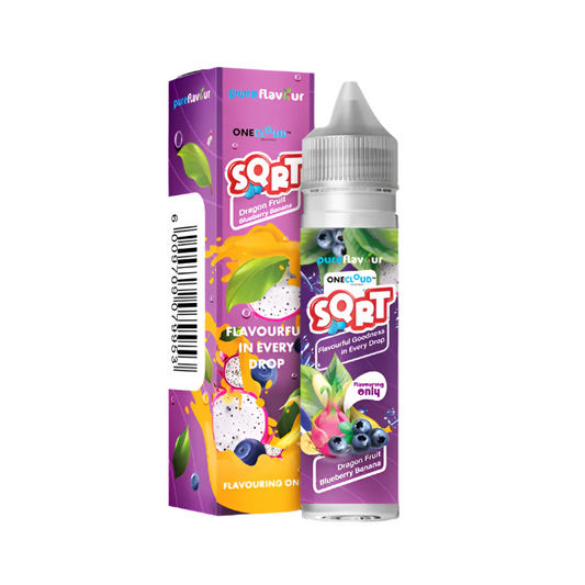 LONGFILL SQRT 60 ML DRAGONFRUIT BLUEBERRY BANANA