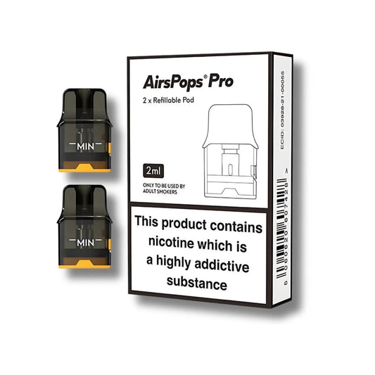 AIRSCREAM-AIRSPOPS PRO CARTRIDGE WITH 0.8 OHM COIL 2 ML